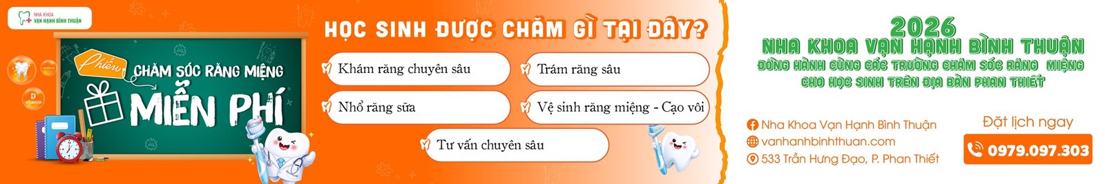 Chương trình nha khoa học đường tại trường thcs trần phú